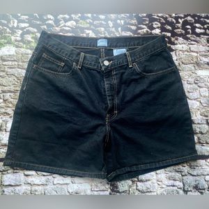 Calvin Klein Black Jean Shorts. Women. Size 14
